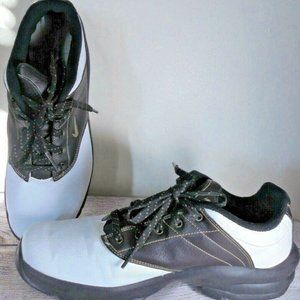 Women’s Nike Sport Golf Shoes Black White Oxfords